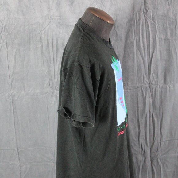 Vintage Graphic T-shirt - BC Central America Worker Solidarity - Men's XL - Picture 6 of 7